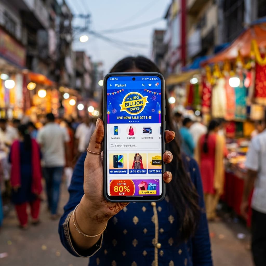 Flipkart App Case Study: How a Mobile-First Strategy Built India's $9.8B E-Commerce Giant