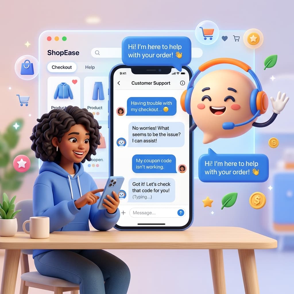 How Live Chat Helps Ecommerce Customers Convert (and Stay)