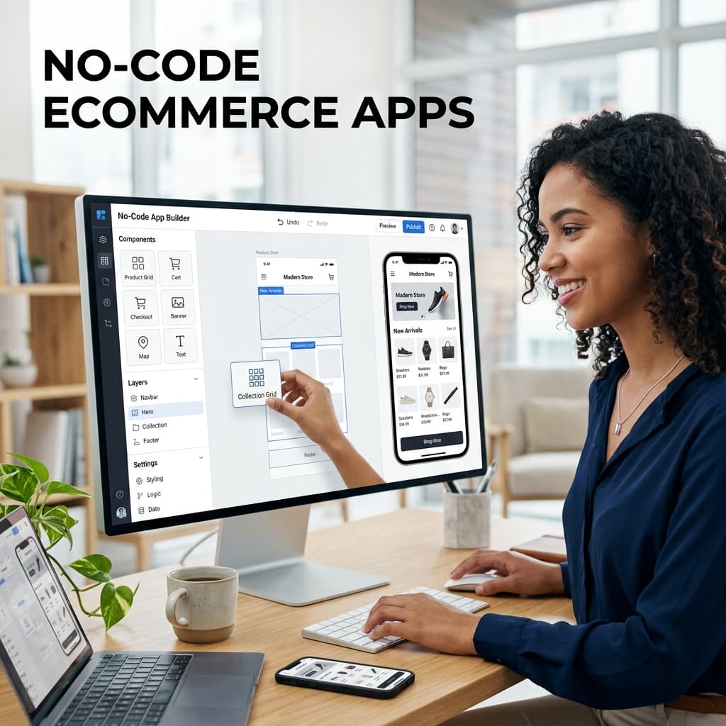 No-Code App Builders for Ecommerce: Complete Guide for 2026