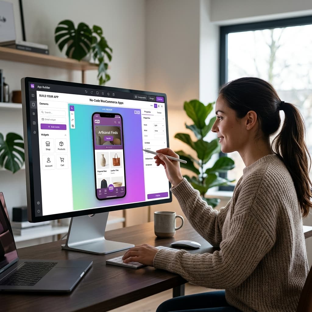 No-Code WooCommerce App Builder: Launch Your App Without Developers