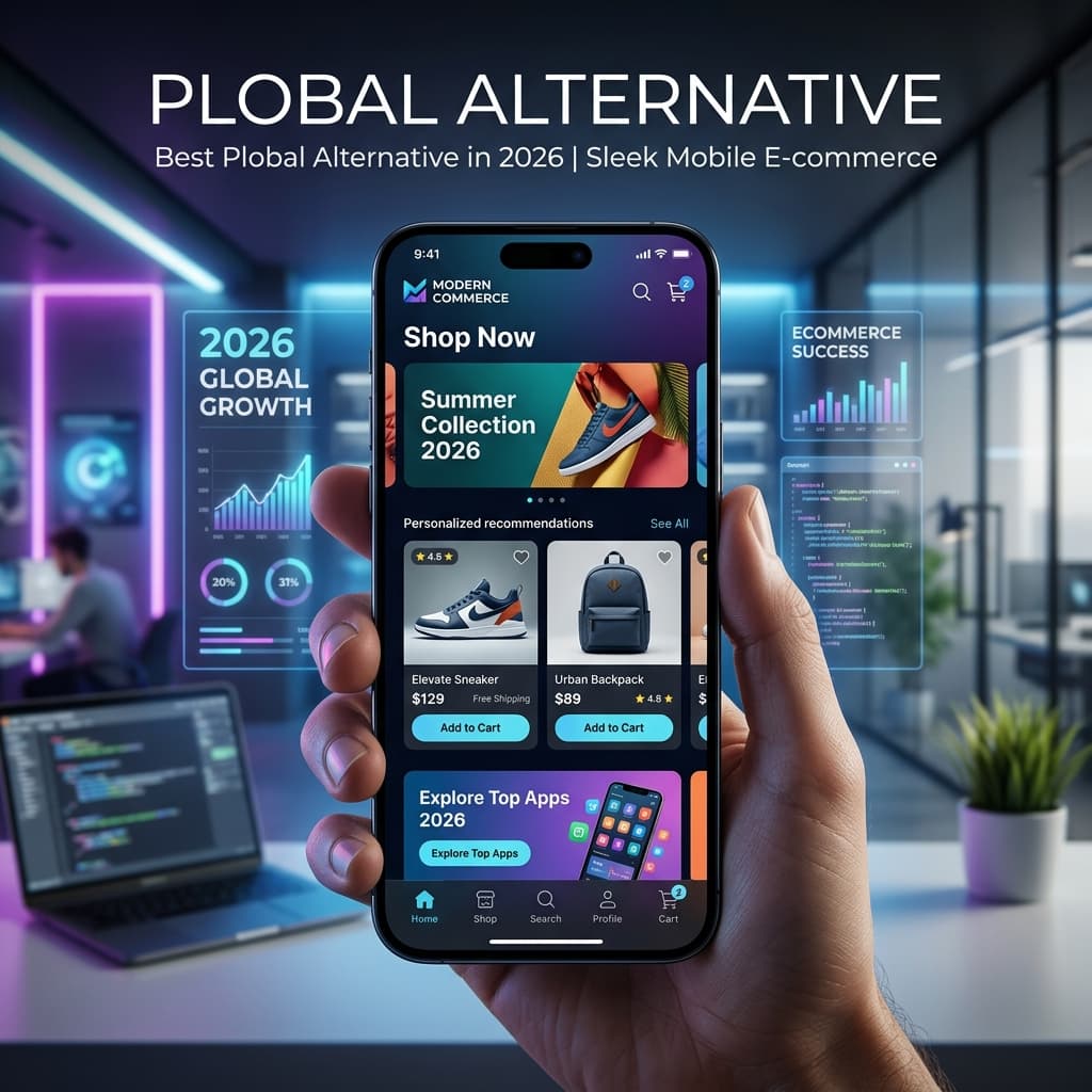 Best Plobal Alternative in 2026: Compare Shopify Mobile App Builders