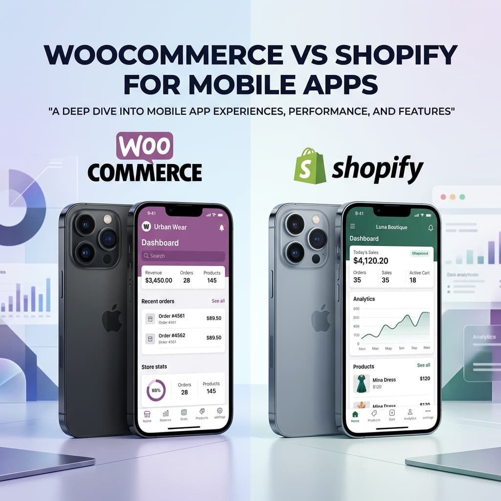 WooCommerce vs Shopify: Which Platform Is Better for Mobile Apps?
