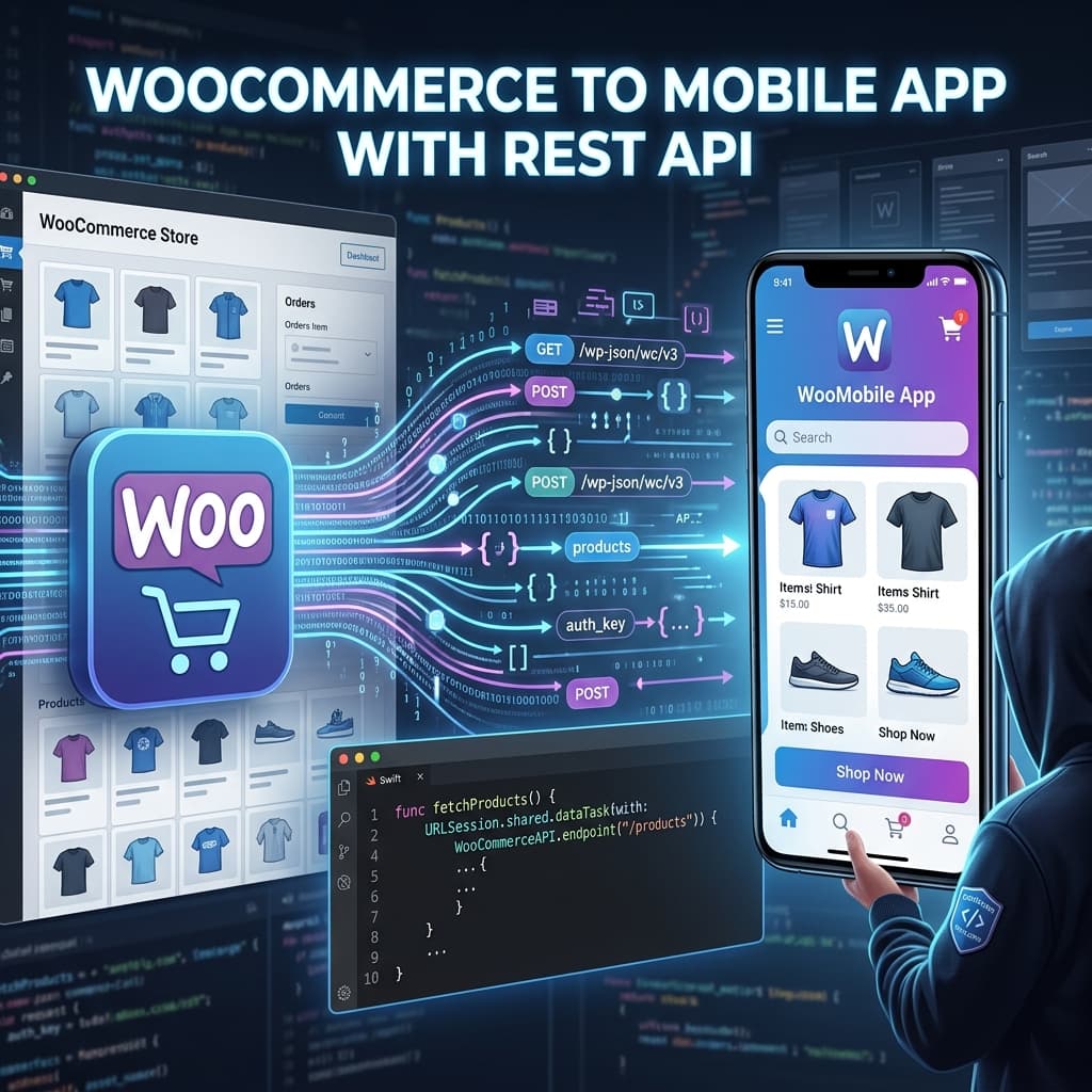 WooCommerce to Mobile App with WooCommerce REST API: Complete 2026 Guide