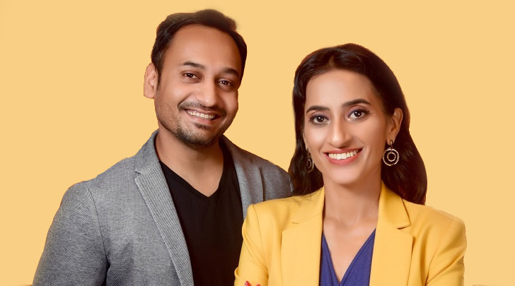 Vineeta Singh and Kaushik Mukherjee - Founders of Sugar Cosmetics